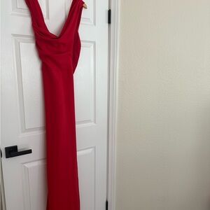 Tadashi Shoji Red Wedding Dress